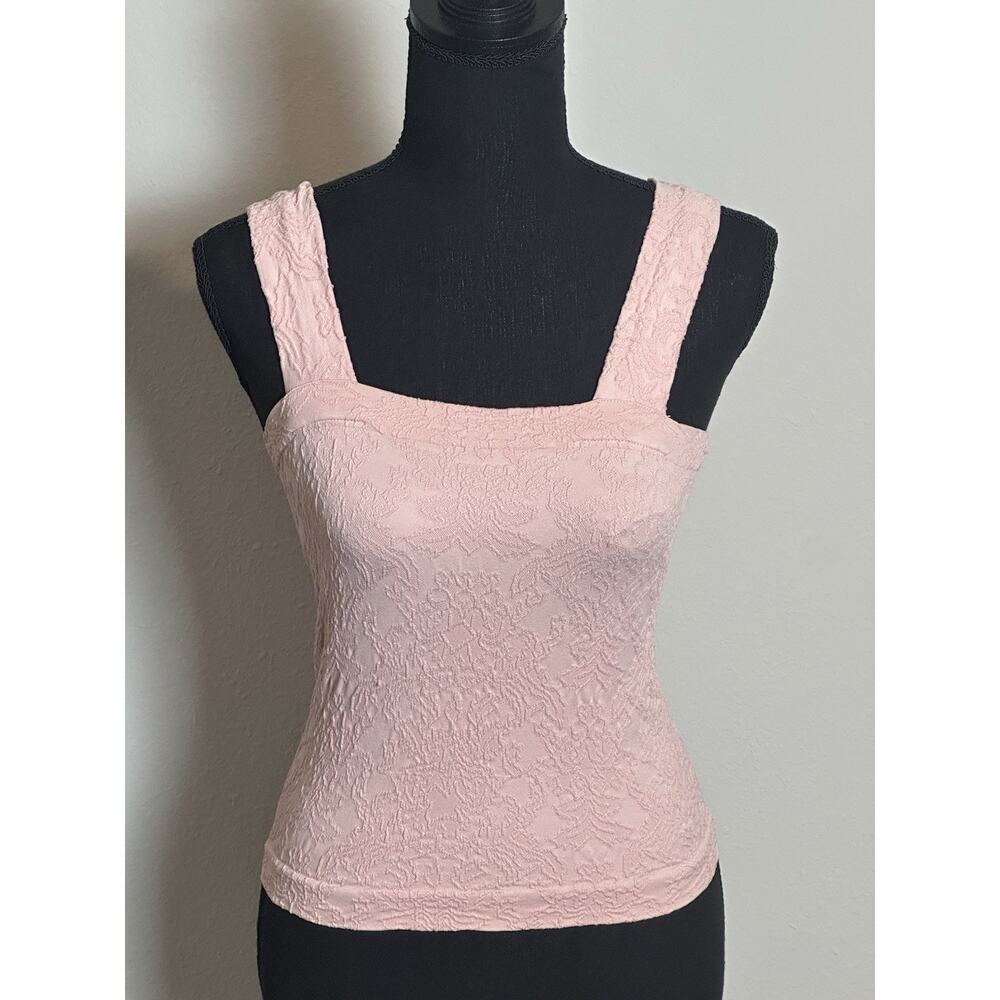 Olive & Oak Women's Top Pink Stretch Top Y2K Tank Top Size XS